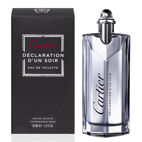 cartier declaration uomo eau de toilette|cartier declaration d'un soir man.